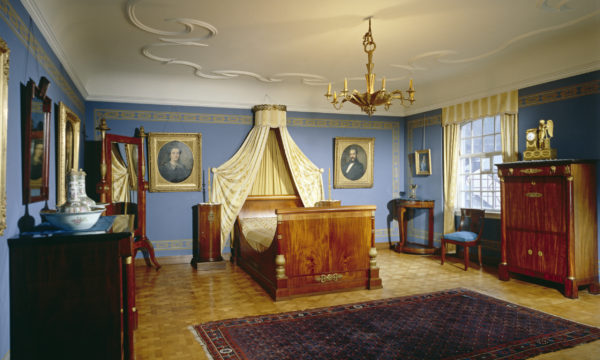 Foto des Schlafzimmers im Roten Haus Monschau
